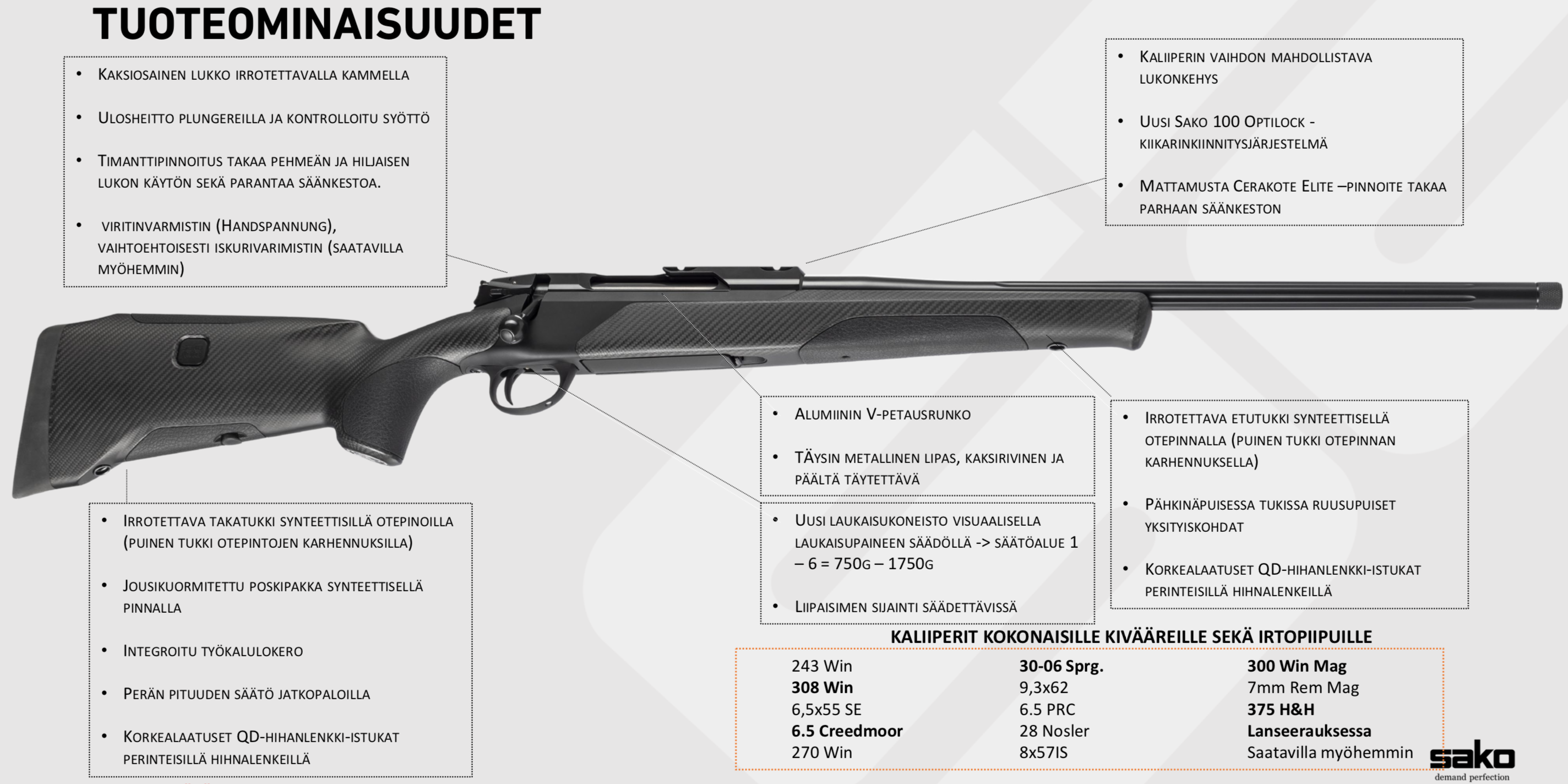 Sako 100 Explorer Wood 375 H H Vaihtopiippukiv ri Ruoto fi Verkkokauppa